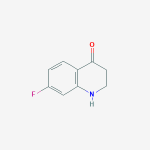 molecular formula C9H8FNO B3346112 7-Fluoro-2,3-dihydroquinolin-4(1H)-one CAS No. 114417-35-5