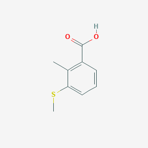 molecular formula C9H10O2S B3346148 2-Methyl-3-(methylthio)benzoic acid CAS No. 1149384-42-8