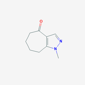 1-methyl-5,6,7,8-tetrahydrocyclohepta[c]pyrazol-4(1H)-one