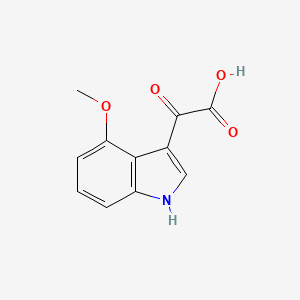 2-(4-Methoxy-3-indolyl)-2-oxoacetic Acid