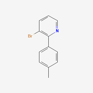 molecular formula C12H10BrN B3346290 3-Bromo-2-(4-methylphenyl)pyridine CAS No. 1171900-40-5