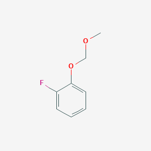 molecular formula C8H9FO2 B3346327 1-氟-2-(甲氧甲氧基)苯 CAS No. 117570-31-7