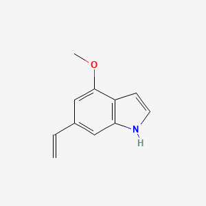 1H-Indole, 6-ethenyl-4-methoxy-