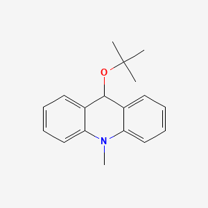 Acridine, 9-(1,1-dimethylethoxy)-9,10-dihydro-10-methyl-