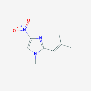 1-Methyl-2-(2-methyl-1-propenyl)-4-nitro-1H-imidazole
