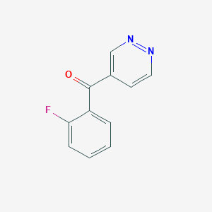 (2-Fluorophenyl)(pyridazin-4-yl)methanone