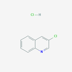 molecular formula C9H7Cl2N B3346457 3-Chloroquinoline hydrochloride CAS No. 1195650-21-5