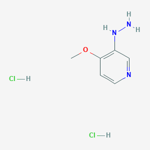 3-Hydrazinyl-4-methoxypyridine dihydrochloride