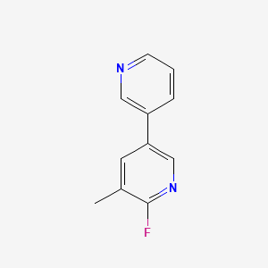 2-Fluoro-3-methyl-5-(pyridin-3-yl)pyridine