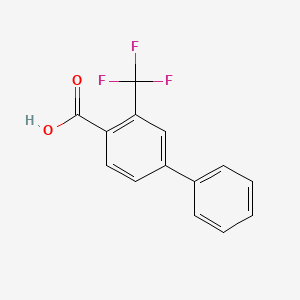 3-(Trifluoromethyl)-[1,1'-biphenyl]-4-carboxylic acid