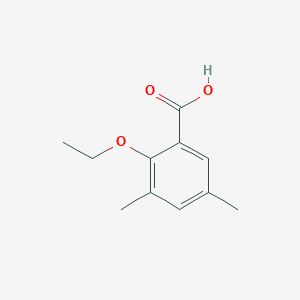 molecular formula C11H14O3 B3346648 2-Ethoxy-3,5-dimethylbenzoic acid CAS No. 1216091-64-3