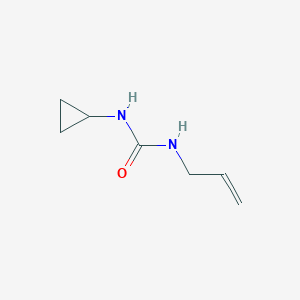 molecular formula C7H12N2O B3346655 1-Allyl-3-cyclopropylurea CAS No. 1216633-76-9