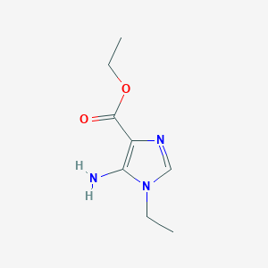 5-amino-4-carbethoxy-1-ethyl-1H-imidazole