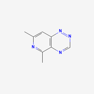 5,7-Dimethylpyrido[3,4-e][1,2,4]triazine