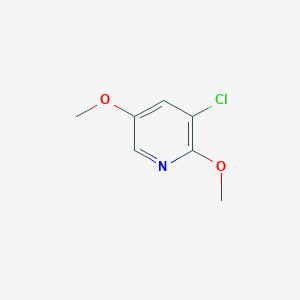molecular formula C7H8ClNO2 B3346693 3-Chloro-2,5-dimethoxypyridine CAS No. 1227499-20-8
