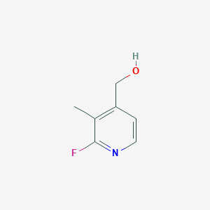 molecular formula C7H8FNO B3346697 2-氟-4-羟甲基-3-甲基吡啶 CAS No. 1227581-17-0