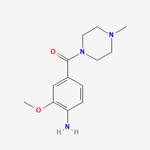 (4-Amino-3-methoxyphenyl)(4-methylpiperazin-1-yl)methanone