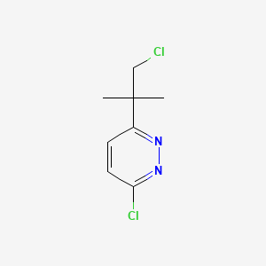 Pyridazine, 3-chloro-6-(2-chloro-1,1-dimethylethyl)-