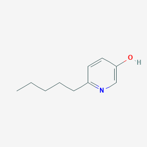 molecular formula C10H15NO B3346842 6-Pentylpyridin-3-ol CAS No. 124729-23-3