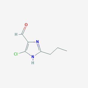 5-chloro-2-propyl-1H-imidazole-4-carbaldehyde