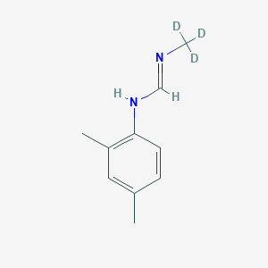 N-(2,4-dimethylphenyl)-N'-(trideuteriomethyl)methanimidamide