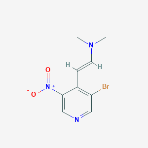 (E)-2-(3-bromo-5-nitropyridin-4-yl)-N,N-dimethylethenamine