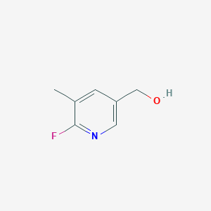 molecular formula C7H8FNO B3346996 (6-Fluoro-5-methylpyridin-3-YL)methanol CAS No. 1260776-18-8