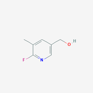 molecular formula C7H8FNO B3346996 (6-氟-5-甲基吡啶-3-基)甲醇 CAS No. 1260776-18-8