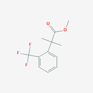 Methyl 2-methyl-2-(2-(trifluoromethyl)phenyl)propanoate