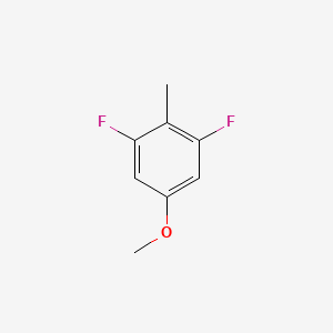 molecular formula C8H8F2O B3347041 3,5-Difluoro-4-methylanisole CAS No. 1261478-94-7