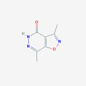 3,7-dimethylisoxazolo[4,5-d]pyridazin-4(5H)-one
