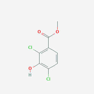 molecular formula C8H6Cl2O3 B3347219 Methyl 2,4-dichloro-3-hydroxybenzoate CAS No. 129788-30-3