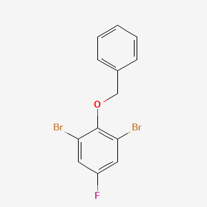 2-(Benzyloxy)-1,3-dibromo-5-fluorobenzene