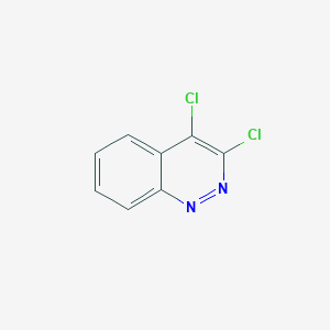 molecular formula C8H4Cl2N2 B3347242 3,4-Dichlorocinnoline CAS No. 130111-80-7