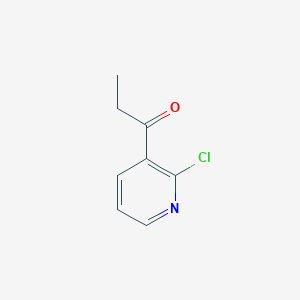 B3347300 1-(2-Chloropyridin-3-YL)propan-1-one CAS No. 131109-74-5