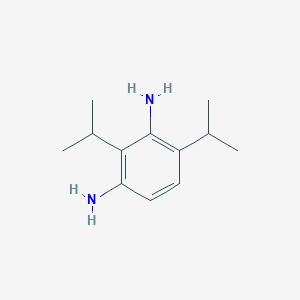 molecular formula C12H20N2 B3347368 2,4-Diisopropylbenzene-1,3-diamine CAS No. 133681-71-7