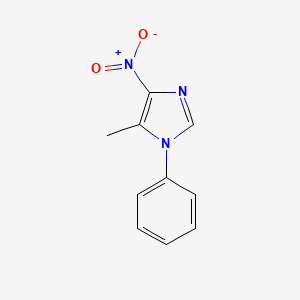 1H-Imidazole, 5-methyl-4-nitro-1-phenyl-