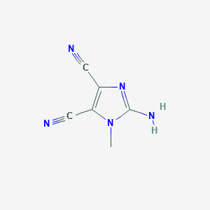 2-Amino-1-methyl-1H-imidazole-4,5-dicarbonitrile