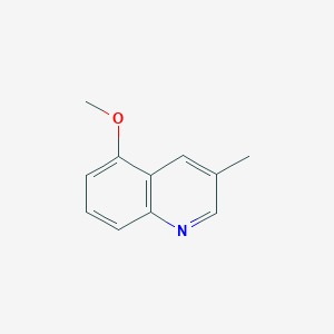 B3347519 5-Methoxy-3-methylquinoline CAS No. 137595-48-3