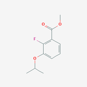 2-Fluoro-3-(1-methylethoxy)-benzoic acid methyl ester