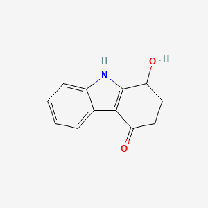 4H-Carbazol-4-one, 1,2,3,9-tetrahydro-1-hydroxy-