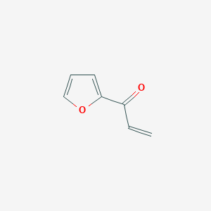 molecular formula C7H6O2 B3347645 1-(furan-2-yl)prop-2-en-1-one CAS No. 14123-26-3