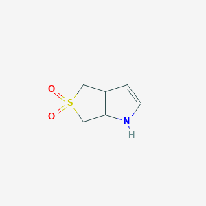 1H-Thieno[3,4-b]pyrrole, 4,6-dihydro-, 5,5-dioxide