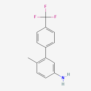 4-Methyl-3-[4-(trifluoromethyl)phenyl]aniline