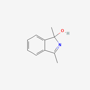molecular formula C10H11NO B3347703 1,3-Dimethyl-1H-isoindol-1-OL CAS No. 141945-88-2