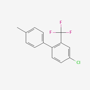 4-Chloro-4'-methyl-2-(trifluoromethyl)-1,1'-biphenyl