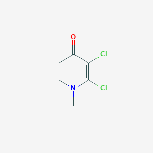 molecular formula C6H5Cl2NO B3347745 2,3-Dichloro-1-methyl-4-(1H)-pyridone CAS No. 1428234-62-1