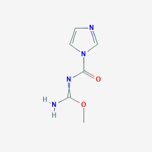 Carbamimidic acid, (1H-imidazol-1-ylcarbonyl)-, methyl ester