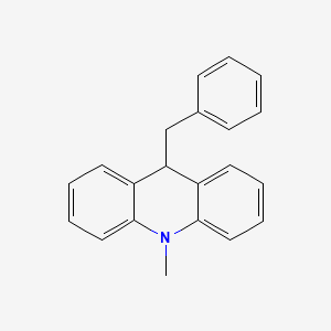 molecular formula C21H19N B3348057 9-Benzyl-10-methyl-9,10-dihydroacridine CAS No. 150787-21-6