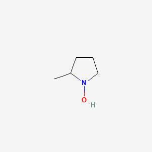 molecular formula C5H11NO B3348064 1-Hydroxy-2-methylpyrrolidine CAS No. 151489-27-9